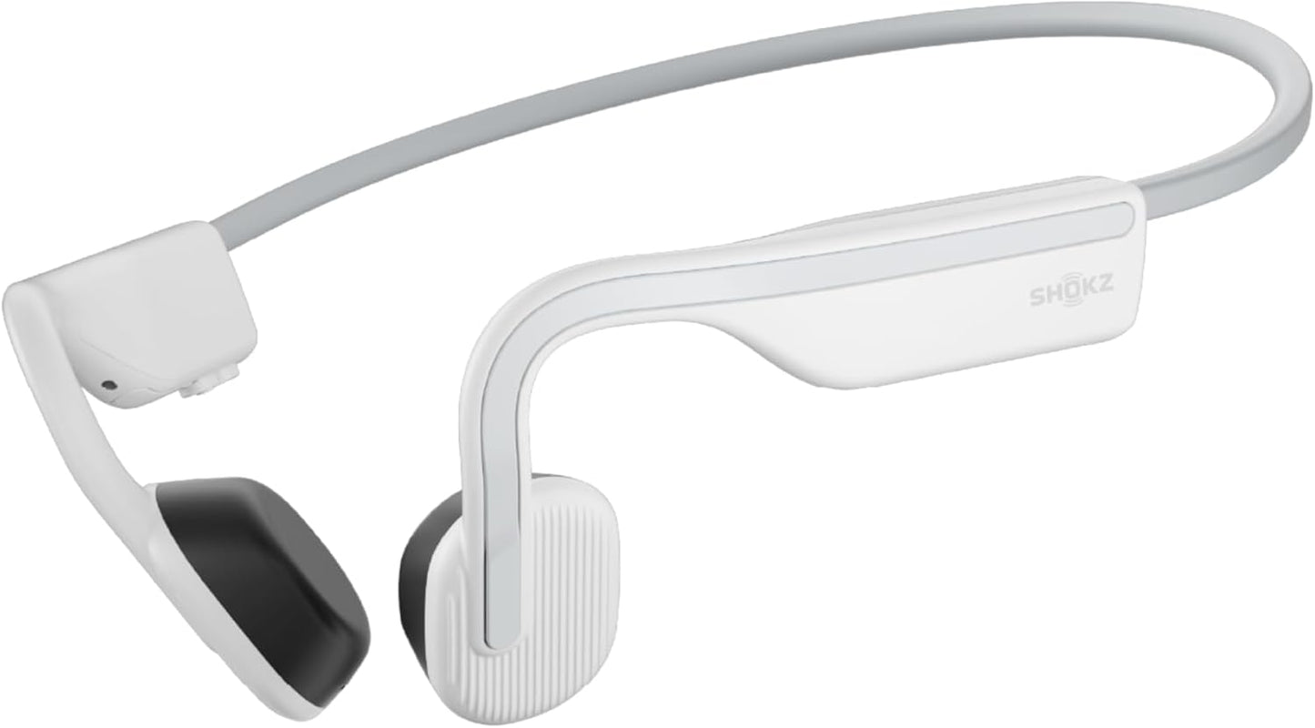 SHOKZ OpenMove Open-Ear Bluetooth Sport Headphones | Bone Conduction Wireless Earphones | IPX5 Sweatproof | Lightweight & Secure Fit | 6h Battery Life