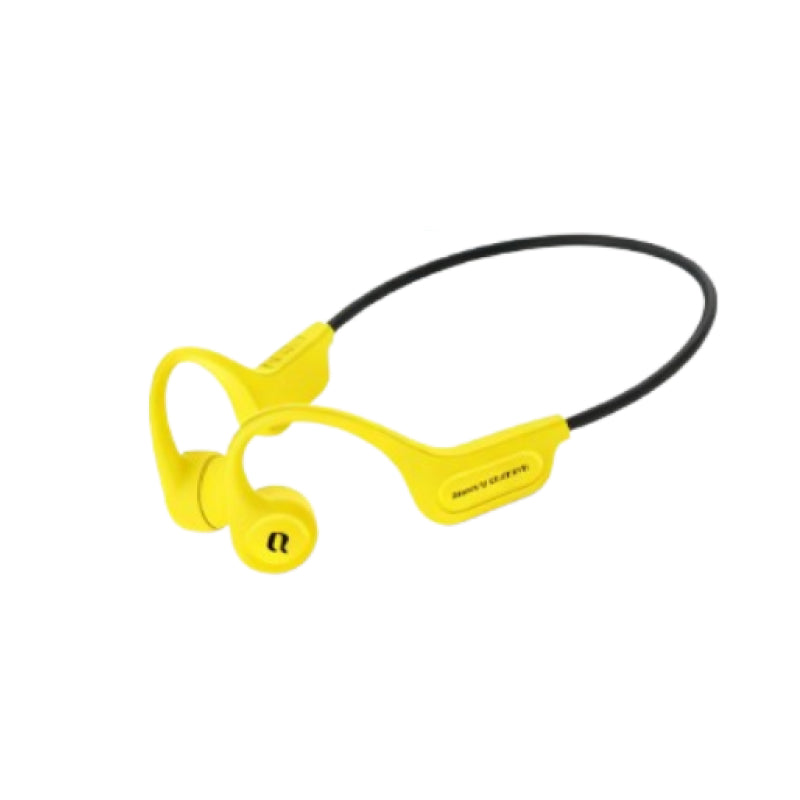 X5 Bone Conduction Bluetooth Headphones | Open-Ear Wireless Earphones for Swimming, Running & Cycling | IPX8 Waterproof | 8h Battery | Magnetic Fast Charging | Lightweight 27g