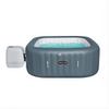 Bestway Square Inflatable Bathtub | Foam and Water Spray Massage, Heating and Constant Temperature System, Foldable, Suitable for Home Swimming Pool, Bath Basin, 4-6 People