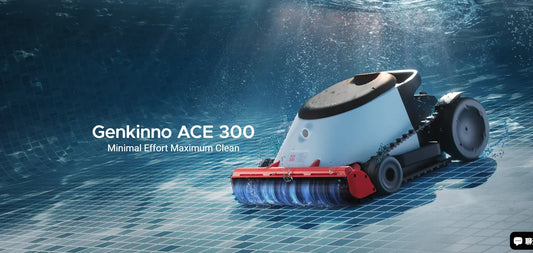 Genkinno Ace 300: Transforma la limpieza de tu piscina en una brisa 