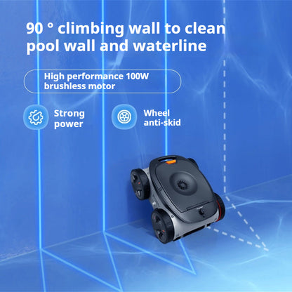 Pool cleaner Swimming pool sewage suction machine can climb walls, underwater vacuum cleaner - VacSphere