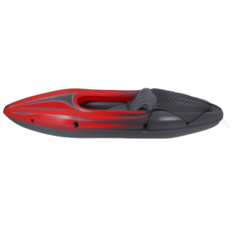 Single-person Inflatable Kayak | Durable, Shock-resistant, Wear-resistant, Thickened,  Suitable for Fishing , Outdoor Water Activities,  Rescue Equipment, 107.87 * 30.31 * 18.90 Inches, Red