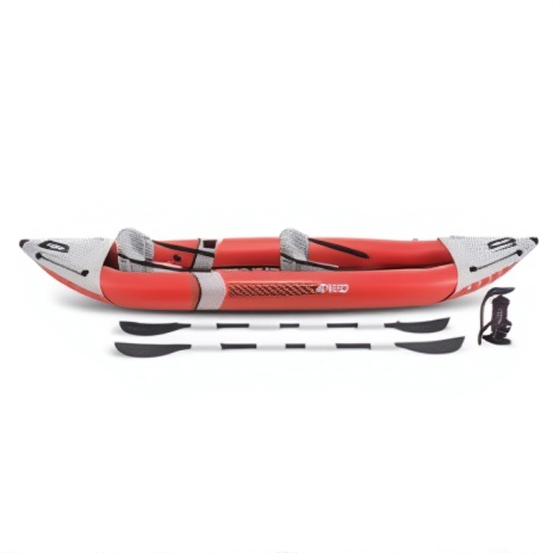 INTEX Single/double Inflatable Kayak | Sunproof, Frost-resistant, Suitable for Outdoor Fishing and Emergency Rescue, Super-thick, 151.18 * 37.01 * 18.11 Inches