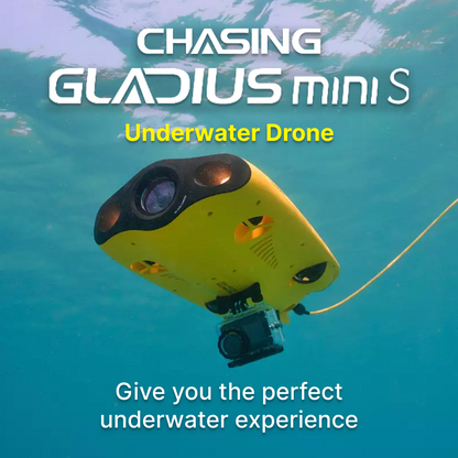 GLADIUS MINIS Underwater Camera | Underwater Drone, Visual Submarine, High Definition Shooting, Remote Control Shooting, Professional Rescue Detection, Engineering Inspection, Fish Hunting, Live Streaming