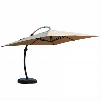 Outdoor Sunshade Umbrella | Aluminum Alloy, Polyester Fabric, Thickened, Sun Protection, Rainproof, Windproof, Suitable for Courtyards, Terraces, Gardens, Swimming Pools, Beaches