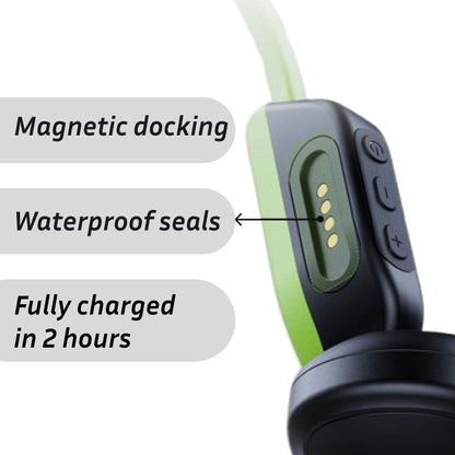 X19 Bone Conduction Bluetooth Headphones | Open-Ear Wireless Sports Earphones | Running, Cycling & Fitness | Bluetooth 5.3 | IPX5 Waterproof | Long Battery Life