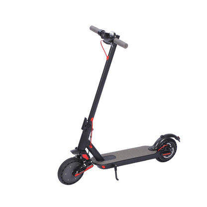 Electric Scooter with Seat for Adults | 350W, 35-60km, App Control, 8.5" Solid Tires, Seat & Storage Bag design for Adults