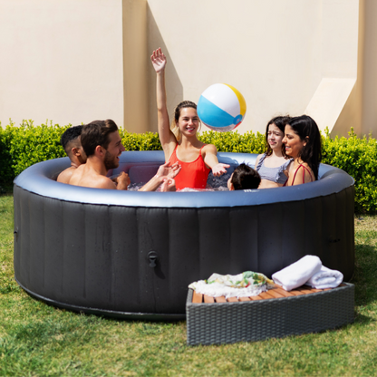 Mspa Inflatable Bathtub | Smart Thermostatic Swimming Pool, UV Sterilization Function, Remote Heating, Freeze Protection Standby Mode, for 1-8 People To Use