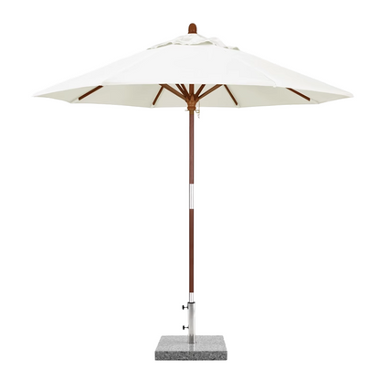Outdoor Sunshade Umbrella | Wooden Pillars, Rust-proof, Water-resistant, Sun-proof, Portable and Adjustable, Suitable for Use on Beaches, Swimming Pools, Courtyards, Gardens, and Outdoors.
