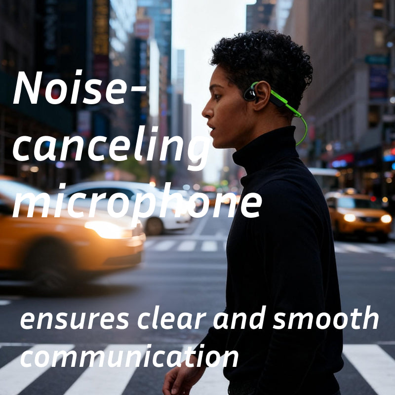 X19 Bone Conduction Bluetooth Headphones | Open-Ear Wireless Sports Earphones | Running, Cycling & Fitness | Bluetooth 5.3 | IPX5 Waterproof | Long Battery Life