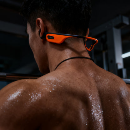 X19 Bone Conduction Bluetooth Headphones | Open-Ear Wireless Sports Earphones | Running, Cycling & Fitness | Bluetooth 5.3 | IPX5 Waterproof | Long Battery Life