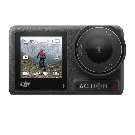 DJI Osmo Action 4 Ultimate Combo | 4K/120fps Waterproof Action Camera with 1/1.3" Sensor, 155º Ultra-Wide, D-Log M 10-Bit Color, Low-Light Imaging, 160 Min Battery