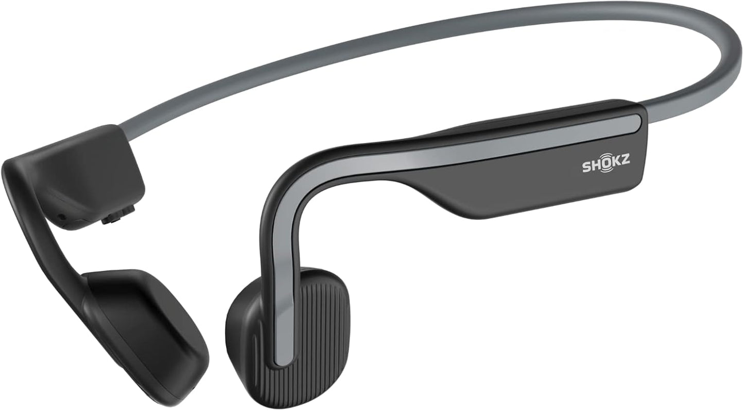 SHOKZ OpenMove Open-Ear Bluetooth Sport Headphones | Bone Conduction Wireless Earphones | IPX5 Sweatproof | Lightweight & Secure Fit | 6h Battery Life