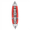 INTEX Single/double Inflatable Kayak | Sunproof, Frost-resistant, Suitable for Outdoor Fishing and Emergency Rescue, Super-thick, 151.18 * 37.01 * 18.11 Inches