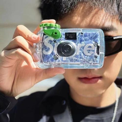 Waterproof Disposable 35mm Camera | Pre-Loaded Fujicolor Superia X-TRA 800 Film, Up to 35ft Underwater, Outdoor & Pool Use, Pack of 2