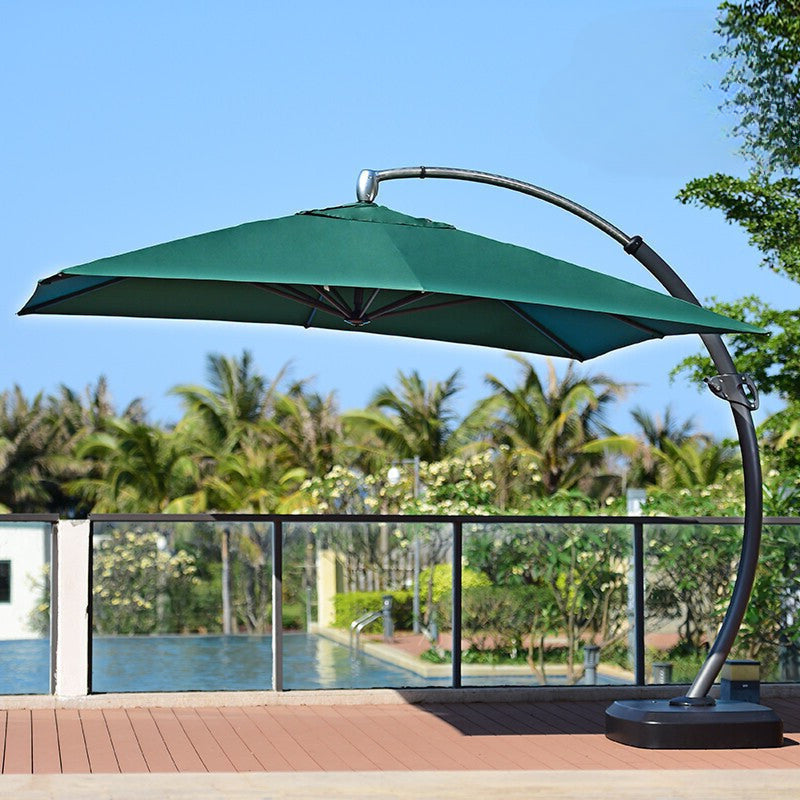 Outdoor Sunshade Umbrella | Aluminum Alloy, Polyester Fabric, Thickened, Sun Protection, Rainproof, Windproof, Suitable for Courtyards, Terraces, Gardens, Swimming Pools, Beaches