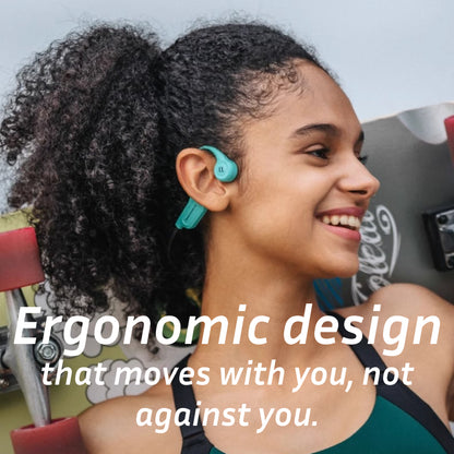 X5 Bone Conduction Bluetooth Headphones | Open-Ear Wireless Earphones for Swimming, Running & Cycling | IPX8 Waterproof | 8h Battery | Magnetic Fast Charging | Lightweight 27g