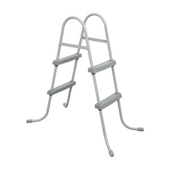 Bestway Swimming Pool Ladder | Double-sided Ladder, Rust-proof, Portable Household Swimming Pool Accessory