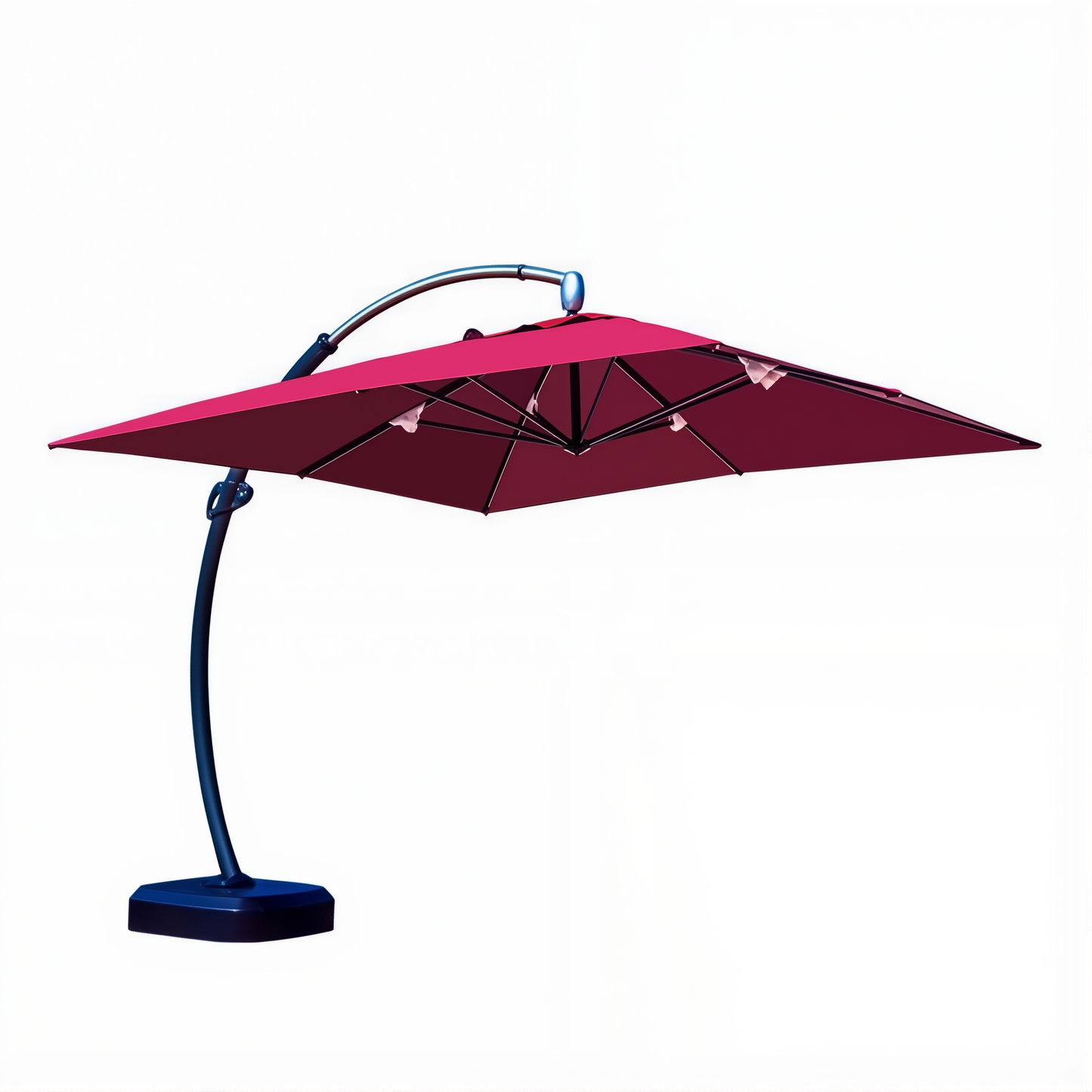 Outdoor Sunshade Umbrella | Aluminum Alloy, Polyester Fabric, Thickened, Sun Protection, Rainproof, Windproof, Suitable for Courtyards, Terraces, Gardens, Swimming Pools, Beaches