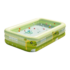 Children's Inflatable Swimming Pool | Outdoor and Indoor Large Swimming Pool, Baby Swimming Tub, Baby Bath Basin, Various Sizes of Swimming Pool, Foldable, Water Entertainment Facilities, Suitable for All Age Groups, Equipped with Water Spray Gun, Basketb