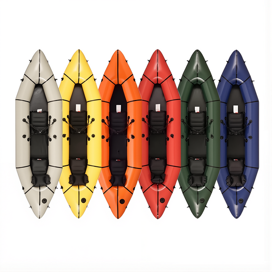 MRS Inflatable Kayak | Big Marlin, Portable and Foldable, Adventure, Fishing, Ultra-light TPU Composite Material, Single Person, Multi-Person, Family, Pet, Travel