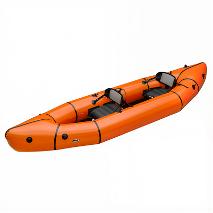 MRS Inflatable Kayak | Big Marlin, Portable and Foldable, Adventure, Fishing, Ultra-light TPU Composite Material, Single Person, Multi-Person, 140.94 * 39.76 Inches, Family, Pet, Travel