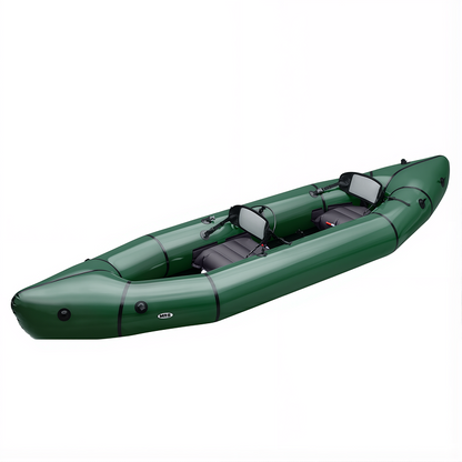 MRS Inflatable Kayak | Big Marlin, Portable and Foldable, Adventure, Fishing, Ultra-light TPU Composite Material, Single Person, Multi-Person, 140.94 * 39.76 Inches, Family, Pet, Travel