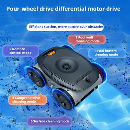 Pool cleaner Swimming pool sewage suction machine can climb walls, underwater vacuum cleaner - VacSphere