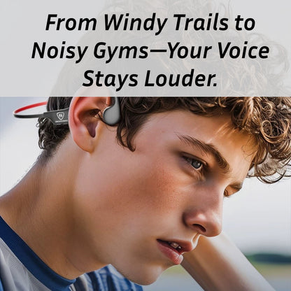 SENGIRNY Bone Conduction Bluetooth Headphones | Open-Ear Wireless Sports Earphones with 16GB MP3 Storage | IPX8 Waterproof for Swimming, Running & Cycling | Bluetooth 5.3 | 10h Battery | Secure Fit | 26g