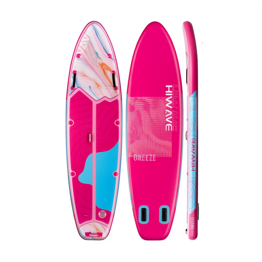 Inflatable Stand-Up Paddle Board | Surfboard, Portable, SUP, Foldable, EVA, Stable, Durable, Perfect for Water Adventures, Fishing, and Camping, Suitable for Adults, Families, Kids, and Pets