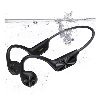 X7 Pro Bone Conduction Swimming Headphones | Bluetooth 5.4, IPX8 Waterproof, 32GB MP3 Player, Open-Ear Sports Headphones with AI Noise Cancellation, 8H+ Battery