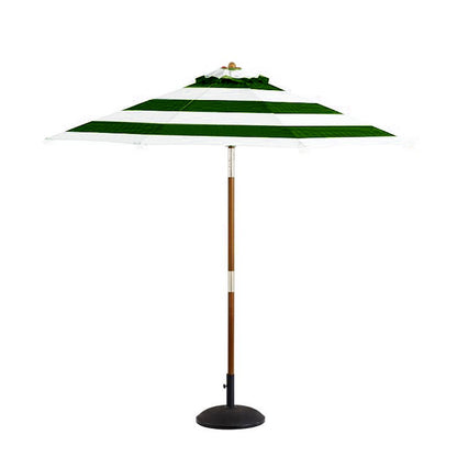 Outdoor Sunshade Umbrella | Natural Wood, Anti-corrosion Material, Sun Protection, Water Resistance, Rotating and Tilting Small Umbrella, Suitable for Gardens, Swimming Pools, Courtyards