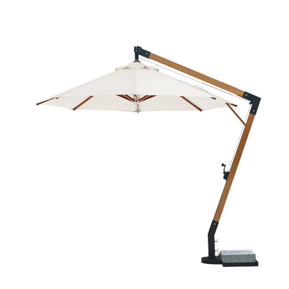 Outdoor Sunshade Umbrella | Classic Roman-style, Made of Aluminum Alloy, Suitable for Courtyards, Gardens, Swimming Pools, "7"-shaped Hanging Sunshade Umbrella
