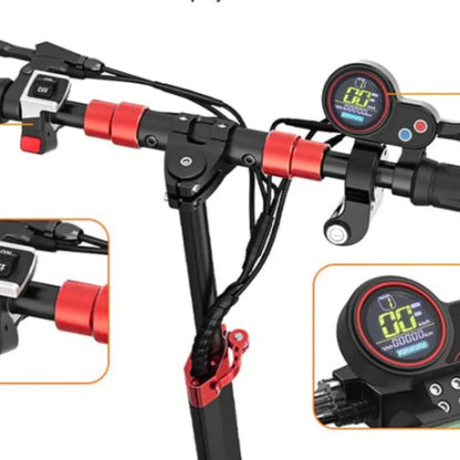 MX14 Electric Scooter 10-Inch Dual Disc Brakes Foldable | 500W Motor, 45km/h, 40KM Max Range, 48V Battery, Aluminum Frame