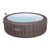 Inflatable Bathtub | Large Family Pool with AirJet Bubble Massage and Constant Temperature, Suitable for Outdoor Camping and Entertainment, Inflatable Hot Tub for 1/7 People
