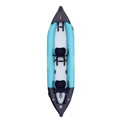 Double-person Inflatable Kayak | Durable, Shock-resistant, Wear-resistant, Thickened, Safe and Stable, Suitable for Fishing  and Outdoor Water Activities,  Rescue Equipment.