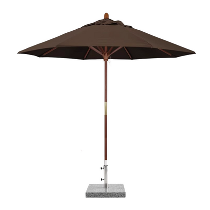 Outdoor Sunshade Umbrella | Wooden Pillars, Rust-proof, Water-resistant, Sun-proof, Portable and Adjustable, Suitable for Use on Beaches, Swimming Pools, Courtyards, Gardens, and Outdoors.