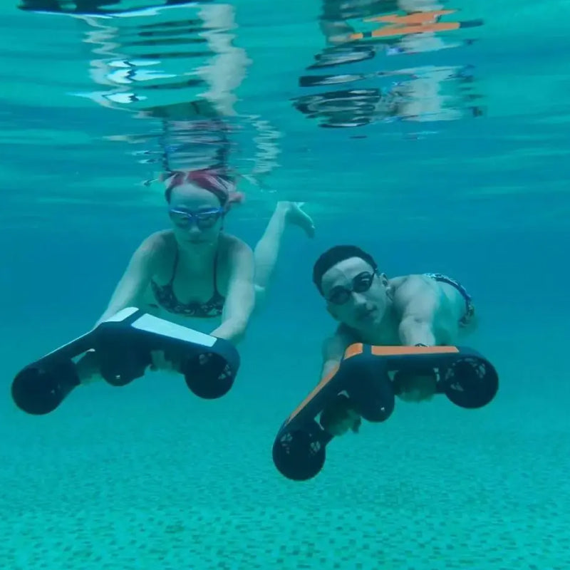 S1 Underwater Sea Scooter | Dual Motors, 2-Speed, Replaceable Battery, Dive to 164ft, 4mph Speed, 45min Runtime, Compatible with Action Cameras, Perfect for Snorkeling & Diving