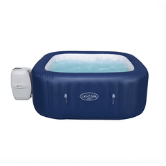 Bestway Square Inflatable Bathtub | Foam Massage, Heating and Constant Temperature System,  Foldable, Suitable for Home Swimming Pool,  Bath Basin,  4-6 People