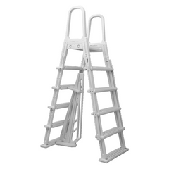 Aqua Select Integrated Swimming Pool Ladder | Heavy-duty Design, Adjustable, Non-slip, Stable, Easy To Store, Equipped with Safety Protection Functions, Made of Corrosion-resistant Materials, Suitable for Above-ground or Underground Swimming Pools