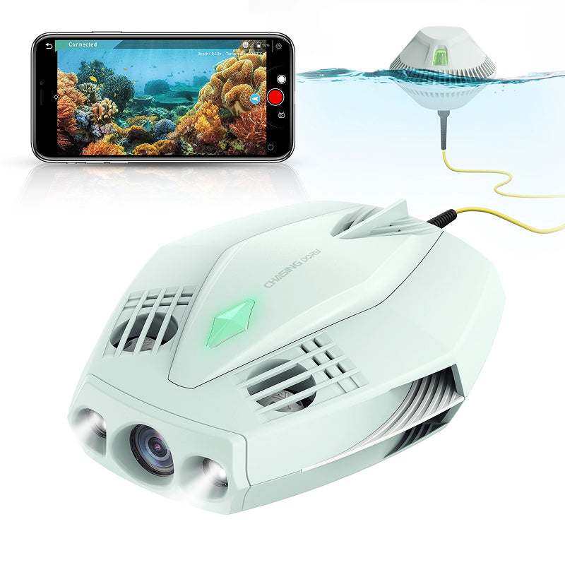 Chasing Dory Underwater Drone Camera | App & Bluetooth Control, One-Click Sharing, Portable Backpack