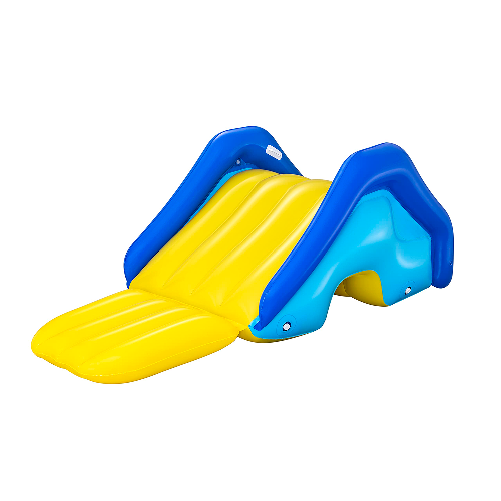 Bestway Inflatable Swimming Pool Slide | Anti-slip, Anti-floating, Stable, Made of PVC, Bestway Inflatable Swimming Pool Slide | Anti-slip, Anti-floating, Stable, Indoor and Outdoor Inflatable Slide, Family Entertainment Item, Swimming Pool Accessory