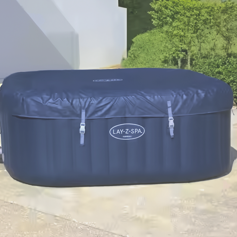 Bestway Square Inflatable Bathtub | Foam Massage, Heating and Constant Temperature System,  Foldable, Suitable for Home Swimming Pool,  Bath Basin,  4-6 People