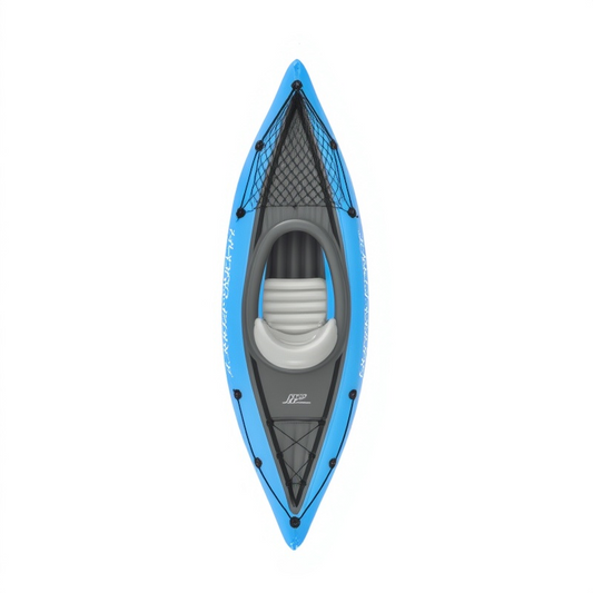 Bestway Inflatable Kayak | Single/Double Canoe, Kayak, Thickened, Waterproof, Portable and Foldable, Water Sports Fishing Equipment, Outdoor Family Entertainment