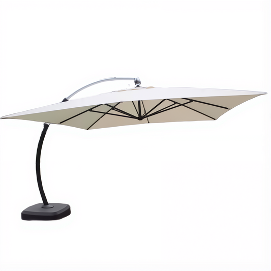 Outdoor Sunshade Umbrella | Aluminum Alloy, Polyester Fabric, Thickened, Sun Protection, Rainproof, Windproof, Suitable for Courtyards, Terraces, Gardens, Swimming Pools, Beaches