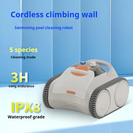 The Pool Cleaner Robot --Climbable swimming pool - VacSphere