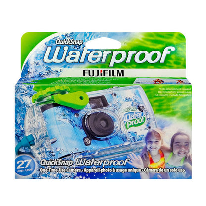 Waterproof Disposable 35mm Camera | Pre-Loaded Fujicolor Superia X-TRA 800 Film, Up to 35ft Underwater, Outdoor & Pool Use, Pack of 2