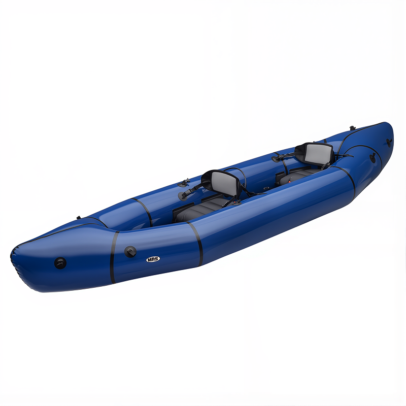 MRS Inflatable Kayak | Big Marlin, Portable and Foldable, Adventure, Fishing, Ultra-light TPU Composite Material, Single Person, Multi-Person, 140.94 * 39.76 Inches, Family, Pet, Travel